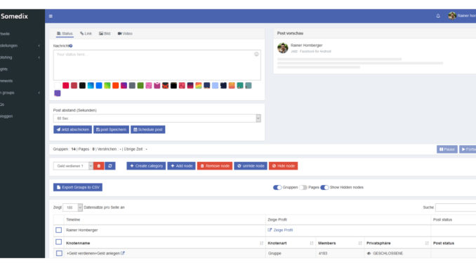 Somedix Facebot 2.0 Facebook Autoposter Somedix Facebot 2.0 Facebook Autoposter
